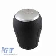 Sebességváltó gomb fekete/króm Nissan Qashqai J10 5-höz, 6 sebességes GK1602-image-6298412