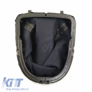 Sebességváltó gomb szoknyával fekete/ezüst Seat Leon 2/Toledo 3 típushoz 5 sebességes GK0341-image-6298421
