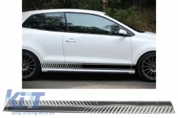image-23-Seitenaufkleber Vinyl Matte Black für VW POLO Golf 5 6 7 V VI VII 03+ Aufkleber-