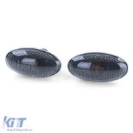 image-7-Seitenblinker rauchschwarz Paar geeignet für Suzuki Swift Grand Vitara Opel Agila B