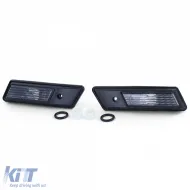 Seitenblinker schwarz rauch Paar geeignet für BMW 3er E36 90-96 + 5er E34 88-95-image-6210591