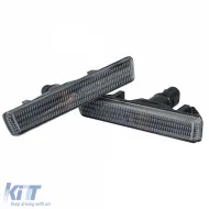 Seitenblinker schwarz rauchig geeignet für BMW 7er Reihe 38 1994-2001-image-6194641