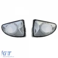 Seitenblinker-Set klares Glas weiß geeignet für Smart ForTwo Cabrio Coupe 451 2007-2015-image-6210440