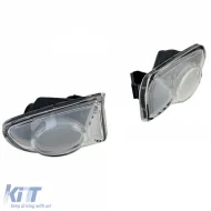 Seitenblinker-Set klares Glas weiß geeignet für Smart ForTwo Cabrio Coupe 451 2007-2015-image-6210442