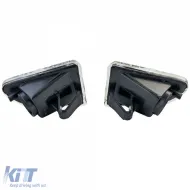 Seitenblinker-Set klares Glas weiß geeignet für Smart ForTwo Cabrio Coupe 451 2007-2015-image-6210443