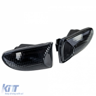 Seitenblinker-Set schwarz rauchig geeignet für Smart ForTwo Cabrio Coupe 451 2007-2015-image-6202083