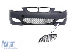 image-29-Seitengitter LINKE Seite Für BMW 5er E60 E61 2003–2010 nur M5 Design Stoßstange