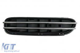 image-57-Seitenschlitz Kotflügelgitter RECHTE SEITE Luftkanal für BMW 5er E60 E61 03-11 M5 Design