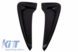 image-18-Seitenschlitze Kotflügelgitter für BMW X5 F15 13-18 M-Look Schwarz