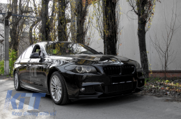 Seitenschweller Add-on Lippenverlängerungen für BMW F10 F11 5er 11+ M-Performance Look-image-6065961