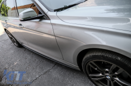 Seitenschweller Add-On Verlängerungen für BMW F30 F31 3er 11+ M-Performance Look-image-6072503
