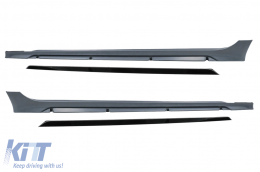 image-67-Seitenschweller mit Zierleisten für Audi A7 4K 2018- Racing-Design Set Side Skirts