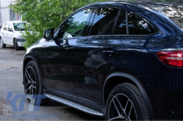 Seitenstufen Seitenbretter Seitenschritte für Mercedes GLE Coupé C292 2015-2019-image-5996741