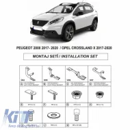 image-70-Seitenstufenhalterungen (Dma) geeignet für Opel Crossland X 2017-2021 SUV I / Peugeot 2008 2017-2020 SUV A94