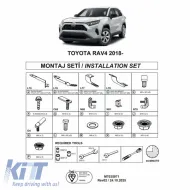 image-49-Seitenstufenhalterungen (Dma) geeignet für Toyota Rav4 Hybrid 2018- SUV Xa50