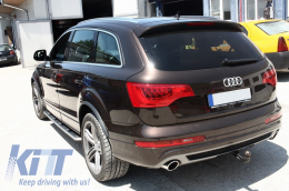 Seitentritte Seitenbretter Trittbretter für Audi Q7 4L 2006-2015 Trittstufen Off-Road-SUV-image-6019002