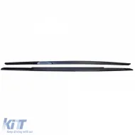 Seitenverkleidungen in Hochglanz Schwarz geeignet für BMW 5er F10 F11 2010-2017-image-6209200