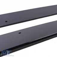 Seitenverkleidungserweiterung glänzend schwarz geeignet für BMW 1er F20 F21 LCI 15-19-image-6193980