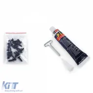 Seitenverkleidungserweiterung in glänzendem Schwarz, geeignet für BMW 2er Serie F22 F23 ab 13-image-6192613
