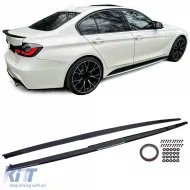 image-16-Seitenverkleidungserweiterung in Hochglanzschwarz geeignet für BMW 3er F30 F31 2011-2019