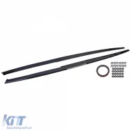 Seitenverkleidungserweiterung in Hochglanzschwarz geeignet für BMW 3er F30 F31 2011-2019-image-6205869