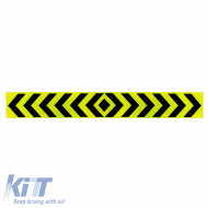 Self-Adhesive Reflective Tape Arrow Yellow 3M 4083 P.3M.343 / A 50 x 7cm 1 Piece