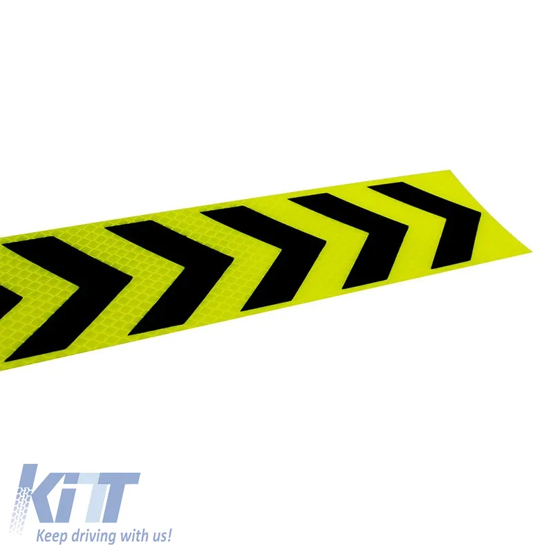 Self-Adhesive Reflective Tape Arrow Yellow 3M 4083 P.3M.343 / A 50 x 7cm 1 Piece