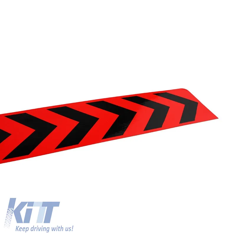 Self Adhesive Reflective Tape Fluorescent Arrow Orange 3M Π.3M.344 / Α 50 x 7cm 1 Piece