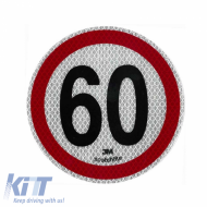 Self-adhesive Reflective With Speed Limit 