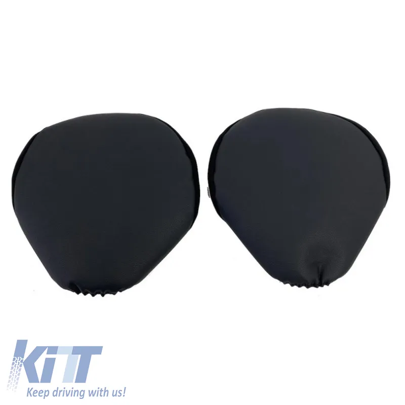 Semi Front Seat Covers PU Royal Gray 4 Pieces