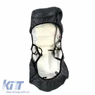 Semi Front Seat Covers Yosemite Sam Gray-White 4 Pieces 2749-36-image-6292510