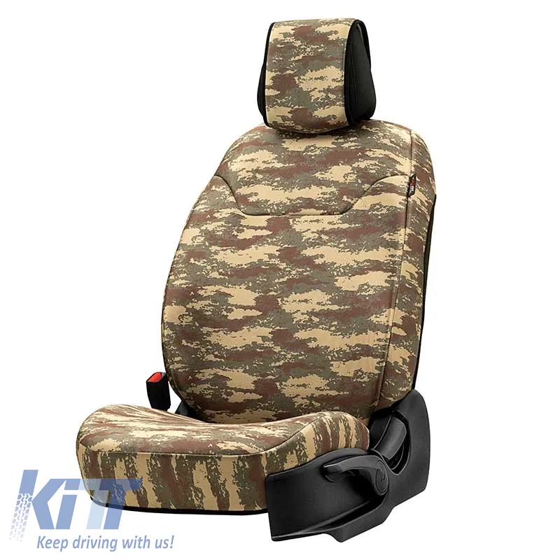 Semi Seat Cover suitable for Otom Safari Concept Fabric "Camouflage" Waterproof SFRM-106 1 Piece