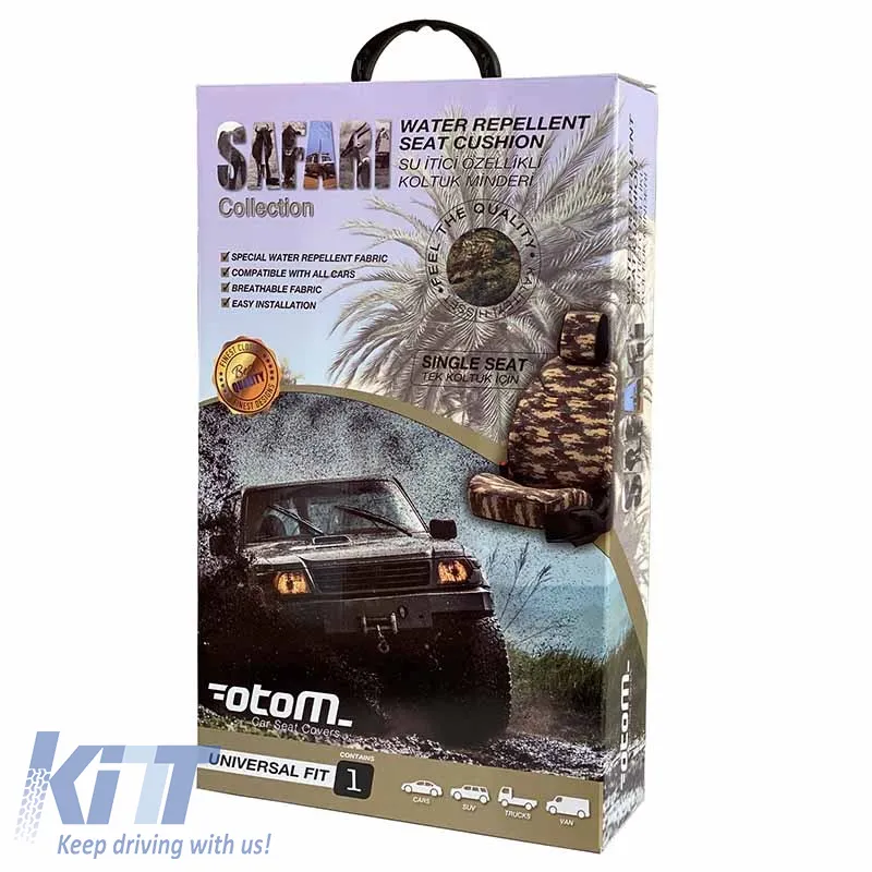 Semi Seat Cover suitable for Otom Safari Concept Fabric "Camouflage" Waterproof SFRM-106 1 Piece