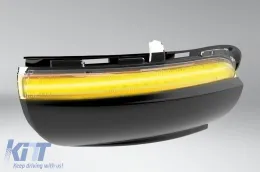 Señales de giro dinámicas LED cromadas Osram adecuadas para espejos en VW Golf 6 2008-2013, Touran 2010-2015-image-6238313