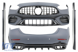 image-58-Set amaxómatos gia Mercedes C-Class W206 Sedan 2021+ C63 Schedíasi profylaktíra plaïnés foústes