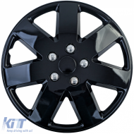 Set aus 4 Tenzo-R XIII Radkappen 16 Zoll, glänzend schwarz, geeignet für Stahlfelgen-image-6208950
