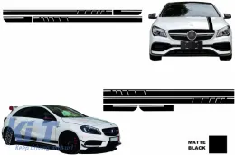 image-19-Set d'autocollants pour Mercedes CLA W117 C117 X117 13-16 W176 12-18 A45 Design