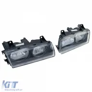 Set di fari HELLA 1AJ007143-091 1AJ007143-101 adatto per BMW E36 Compact 1993-2000-image-6205745