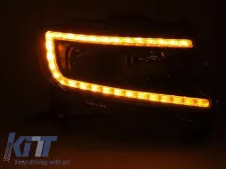 Set di fari tuning con luci LED adatto per Jeep Grand Cherokee 2011-2013, sinistro e destro-image-6152753