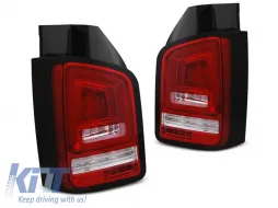image-77-Set di luci posteriori a LED con base rossa e bianca adatto per Volkswagen T5 2010-2015, sinistro e destro
