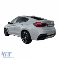 Set di modanature Shadow Line Gloss Black adatto per BMW X6 F16 14-19-image-6210771
