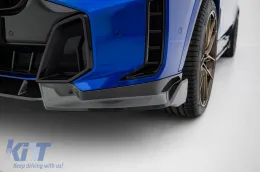 Set di splitter in fibra di carbonio prepreg Maxton Design adatto per BMW X5 M-Pack G05 Facelift dopo il 2023-image-6144598