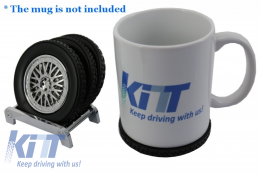Set dórou Tire Shape Coaster Tire Wheel-image-6033563