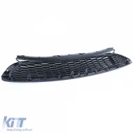 Set griglia radiatore 3 pezzi nero lucido adatto per Mini One Cooper JCW R56 R57 R58 R59-image-6197280