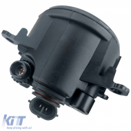 Set Klarglas-Nebelscheinwerfer Schwarz, geeignet für Opel Astra G H OPC Corsa D Agila-image-6209521