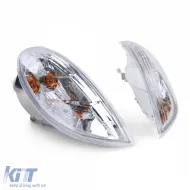 Set mit klaren Gläsern und Glühbirnen, geeignet für Mercedes SLK R170 1996-2004-image-6194624