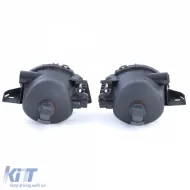 Set mit klaren Gläsern und schwarzem Rauch für Nebelscheinwerfer, geeignet für BMW 3er E90 E91 05-08-image-6196052