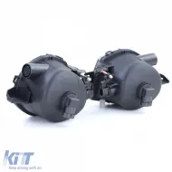 Set mit klaren Gläsern und schwarzem Rauch für Nebelscheinwerfer, geeignet für BMW 3er E90 E91 05-08-image-6196053