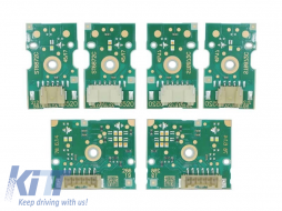 Set of 6-pin connectors for DRL light modules in Low Version headlights suitable for Mercedes GLE W167 2020-2023 - ABMEXC6011154