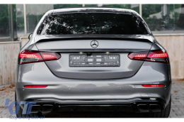 Set of black type A Design tips suitable for Mercedes C-Class W205, C205, S205, A205 after 2019, GLC X253, GLC Coupe C253 after 2015-image-6156378
